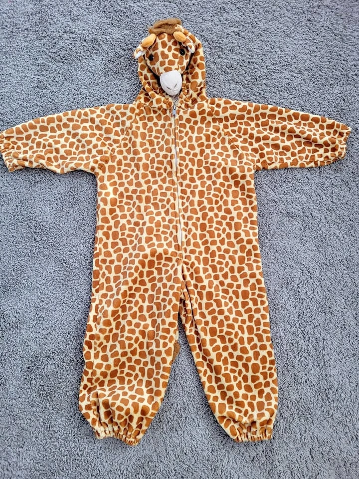 Kid Plush Giraffe Costume