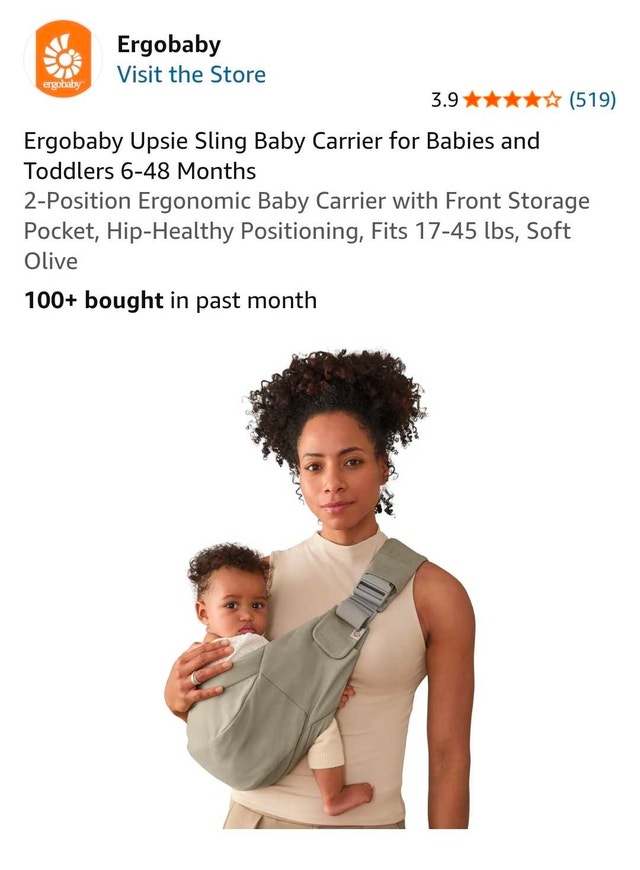 Ergobaby Upsie Sling Carrier