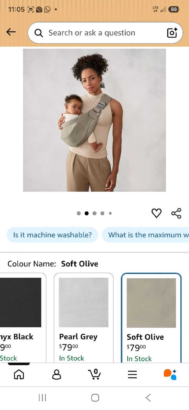 Ergobaby Upsie Sling Carrier - photo 2