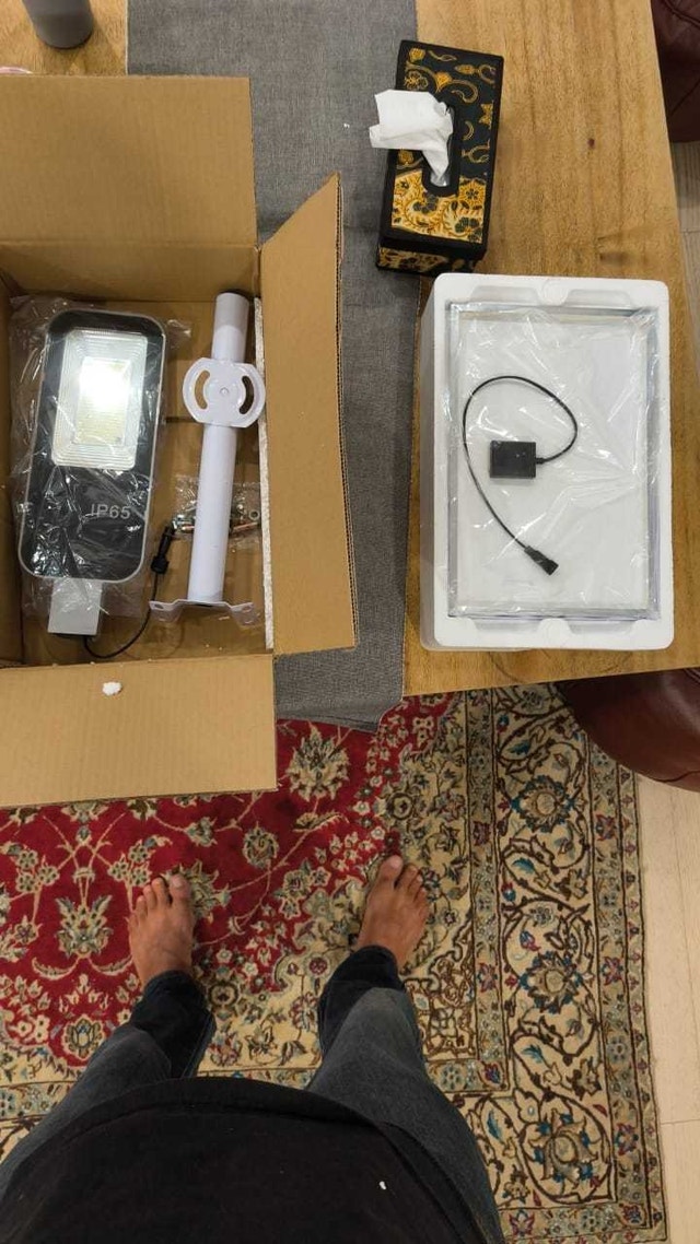 Solar Street Lamp 350LED
