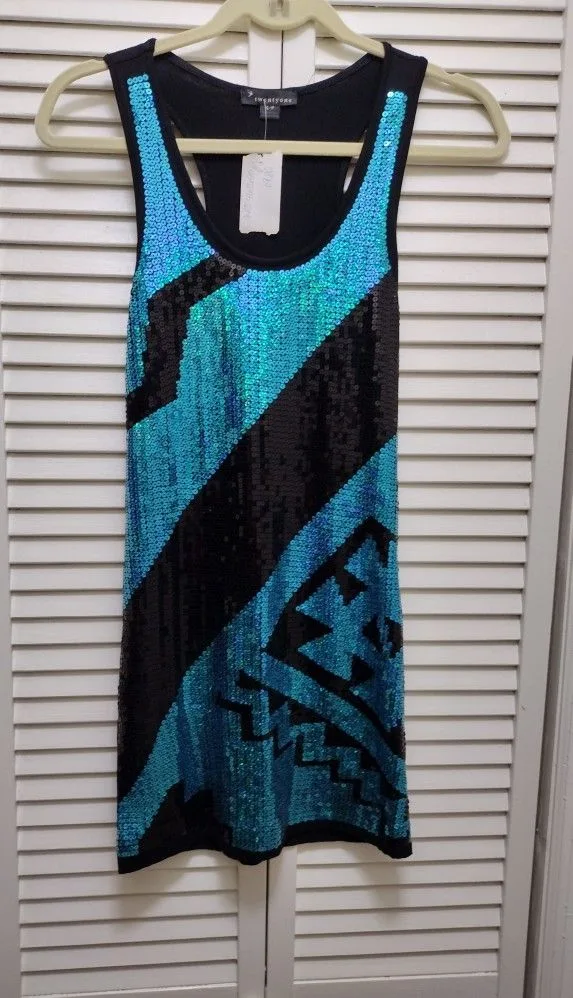 NWT Small Petite Sequin Dress image indicator(7)