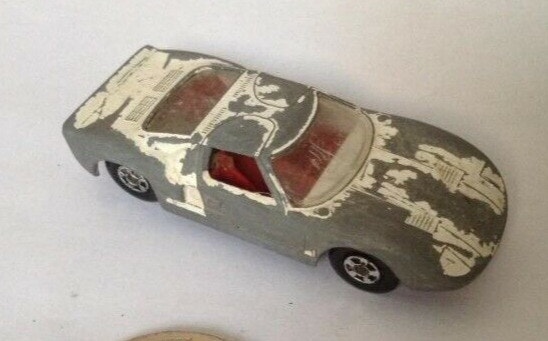 Rare Lesney Matchbox Ford GT diecast car - made in England