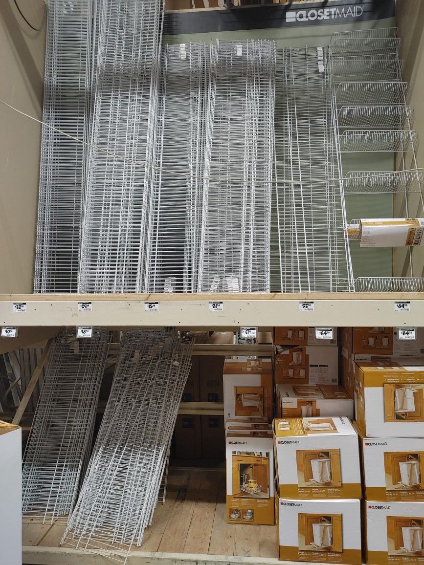 ClosetMaid RubberMaid Vinyl Wire Rack Shelf Storage - photo 4