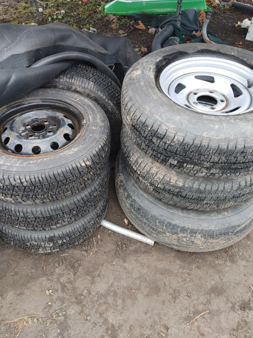 Good Used Tires On Wheels/Rims For Sale PU Oakbrook