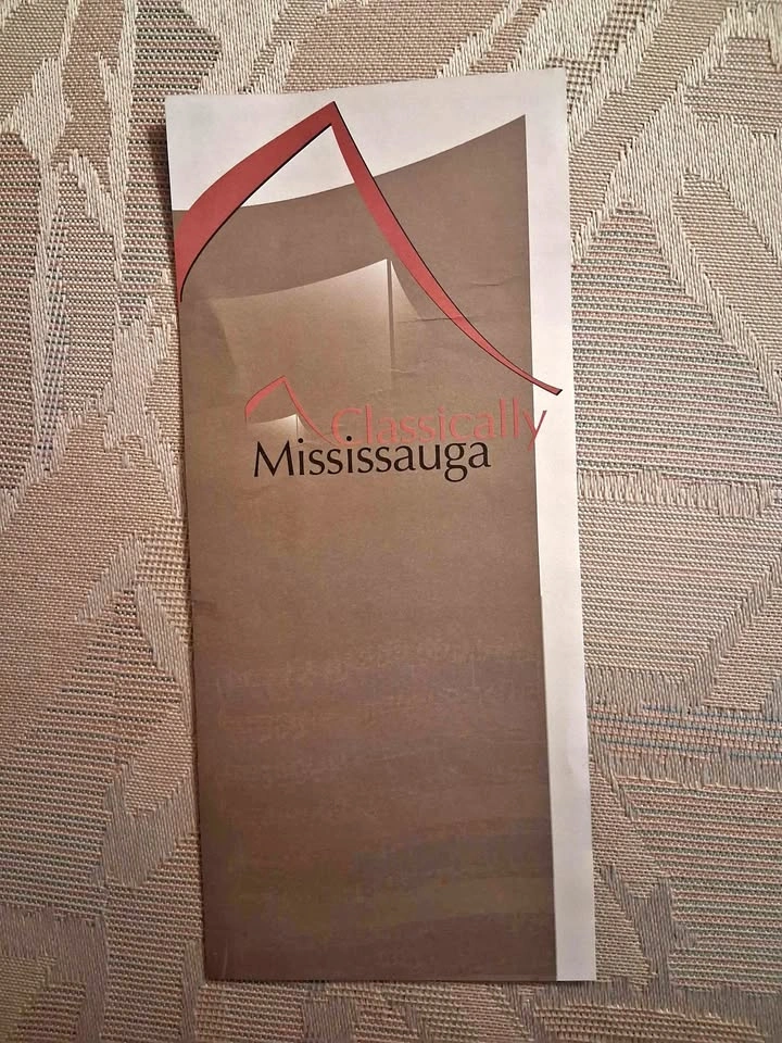 Vintage 2004 Mississauga Symphony & Youth Orchestra Flyer