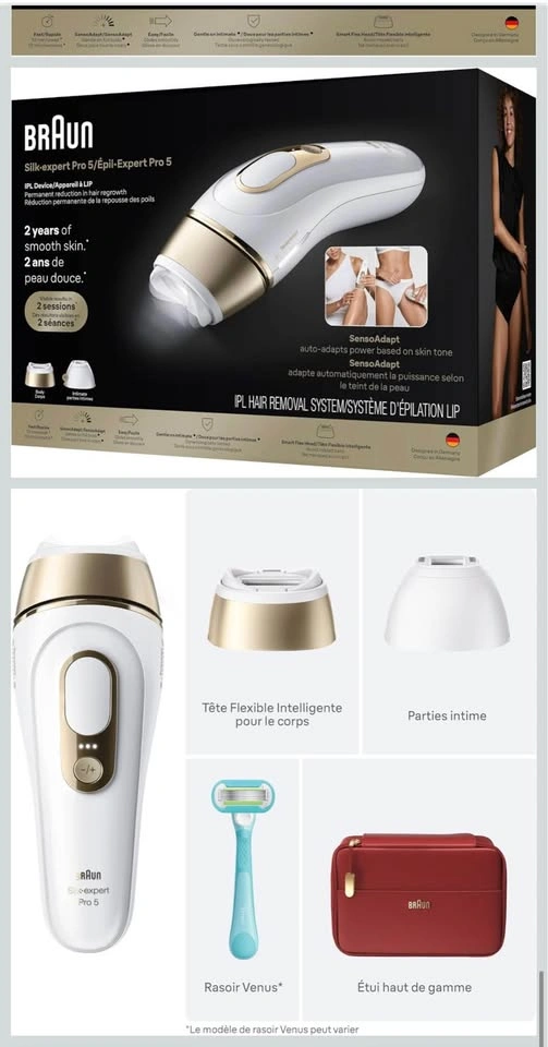 Braun Silk-expert Pro 5 IPL Hair Removal System - photo 4