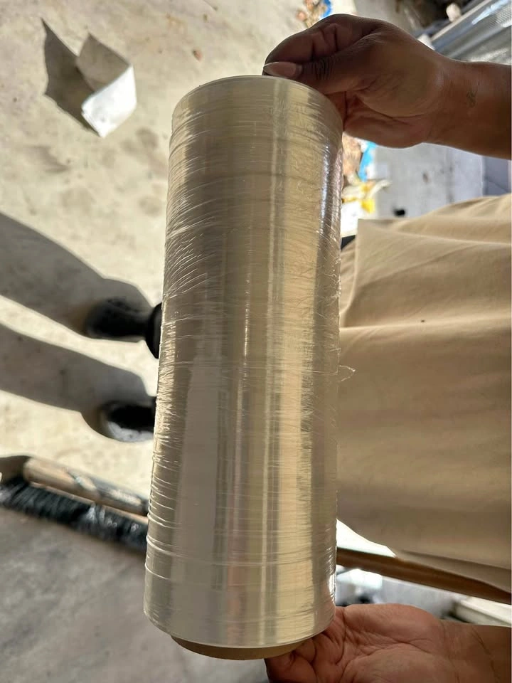 Clear Plastic Stretch Wrap Rolls