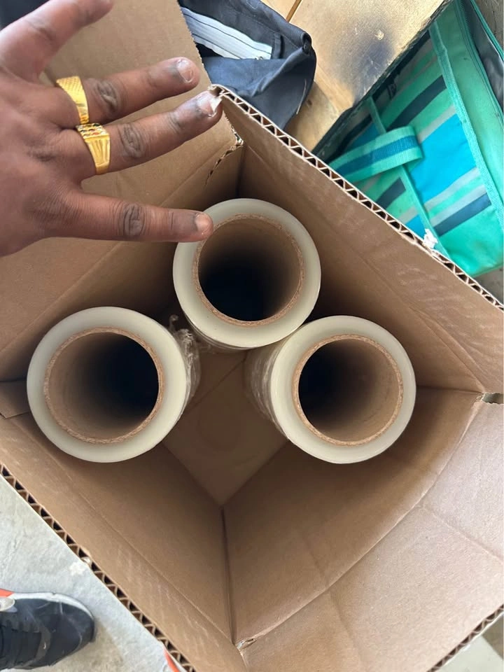 Clear Plastic Stretch Wrap Rolls - photo 2