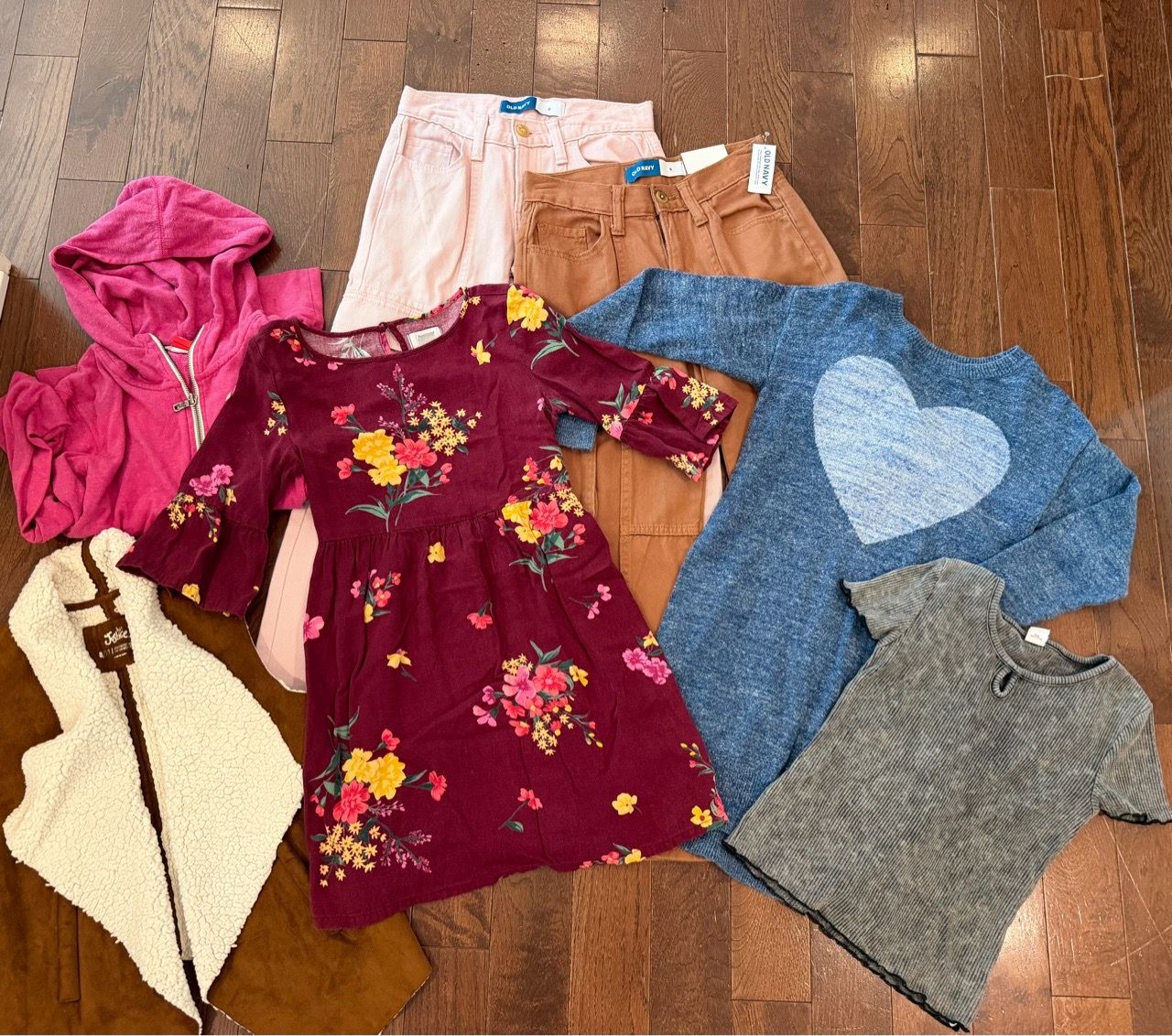 Girls Size 8 Clothing Bundle Mixed Sizes