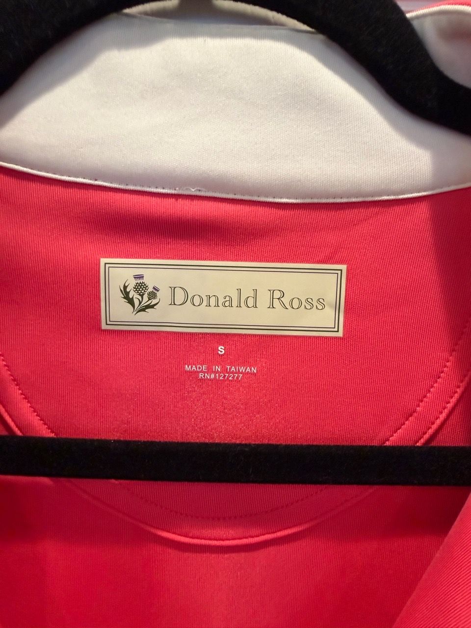 Like New Men’s SMALL Donald Ross Quarter-Zip Golf Vest - photo 2