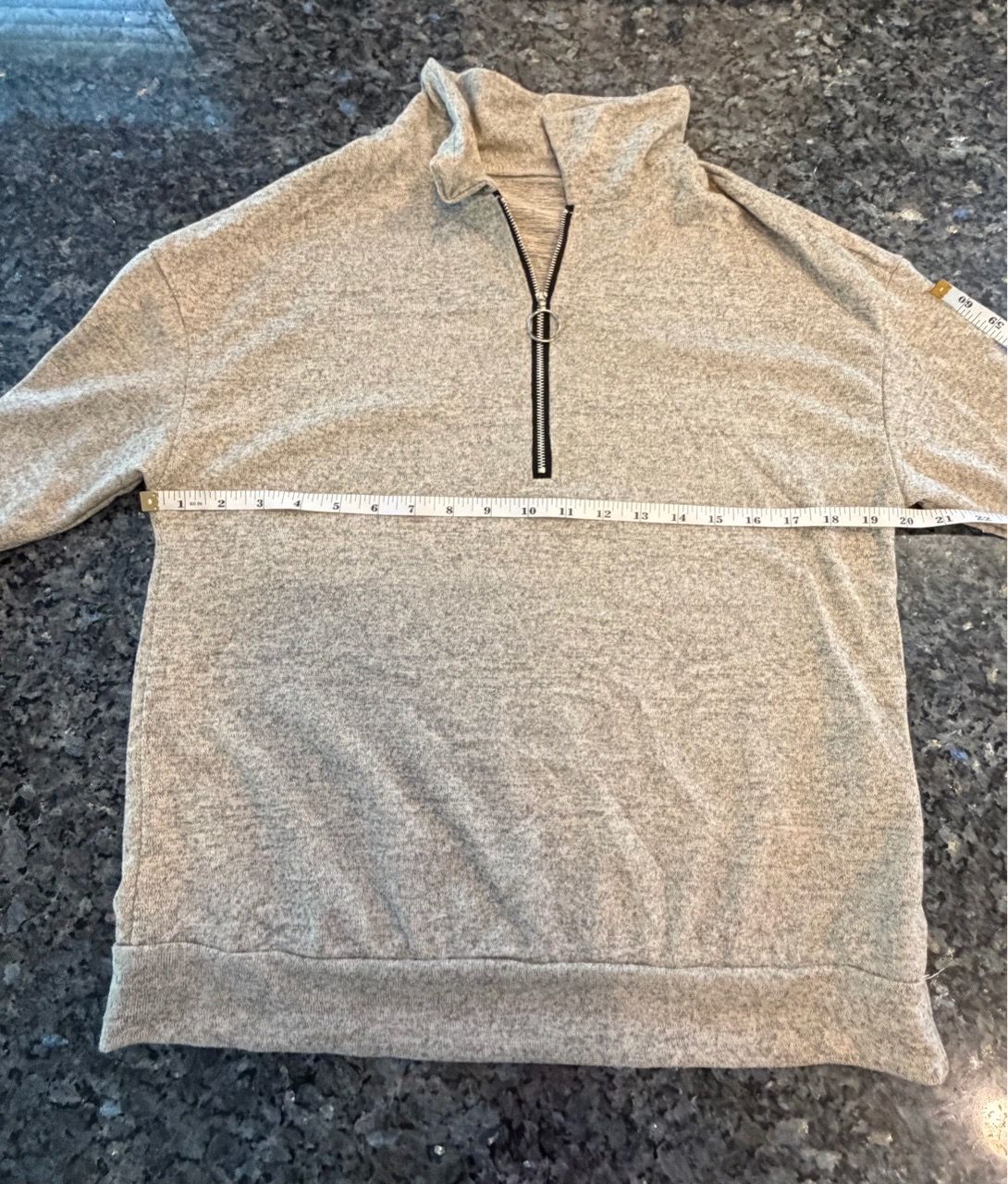 Women’s Medium (6/8) Half-Zip Pullover Sweatshirt - photo 5
