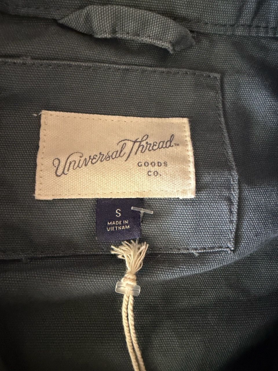 Women’s Universal Thread Slate Blue Size XS Hooded Utility Jacke - photo 2
