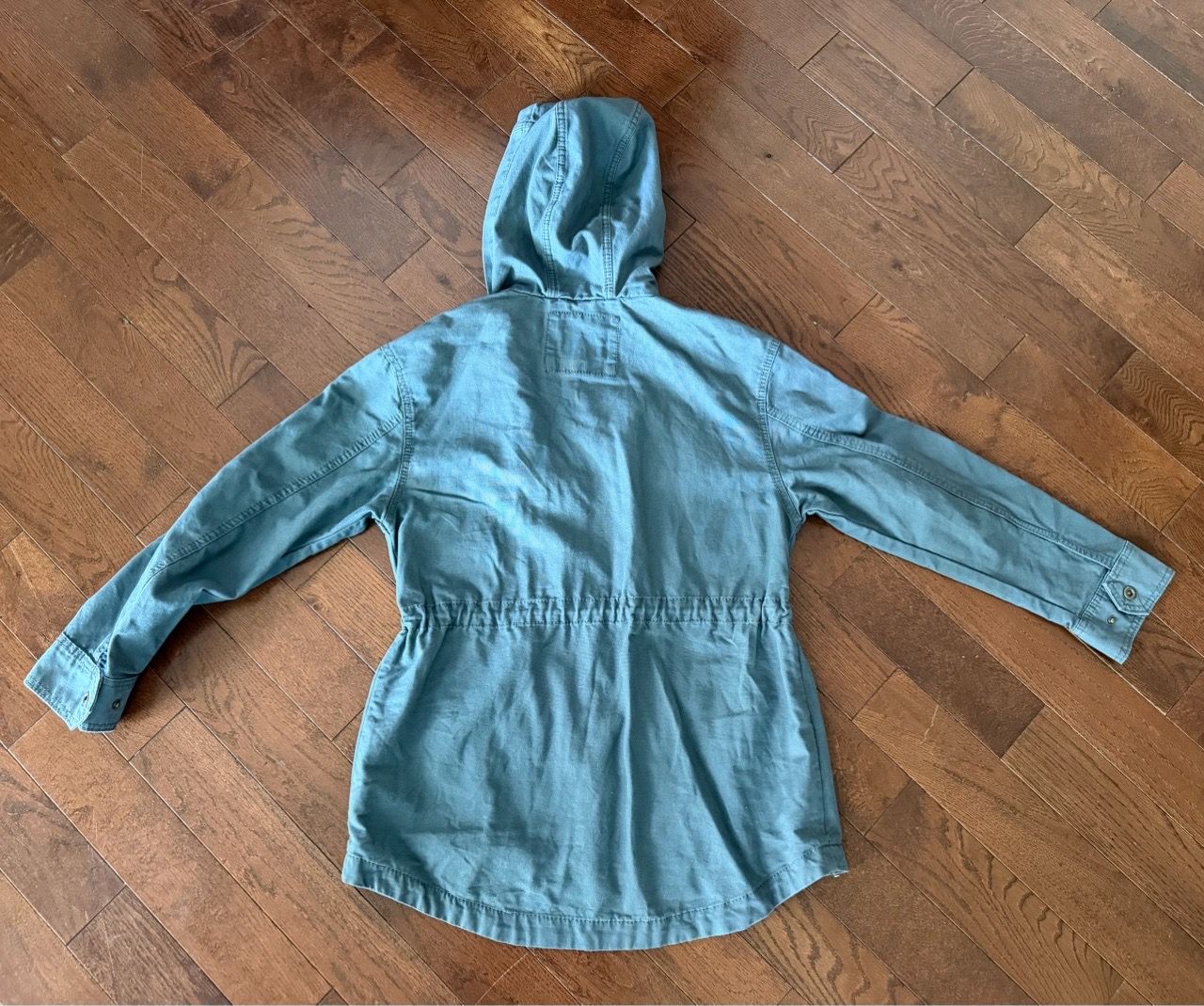 Women’s Universal Thread Slate Blue Size XS Hooded Utility Jacke - photo 4