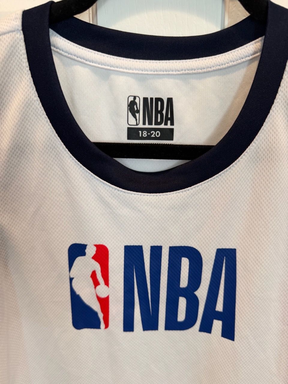 NBA Logo Basketball Jersey Size 18-20 - photo 2