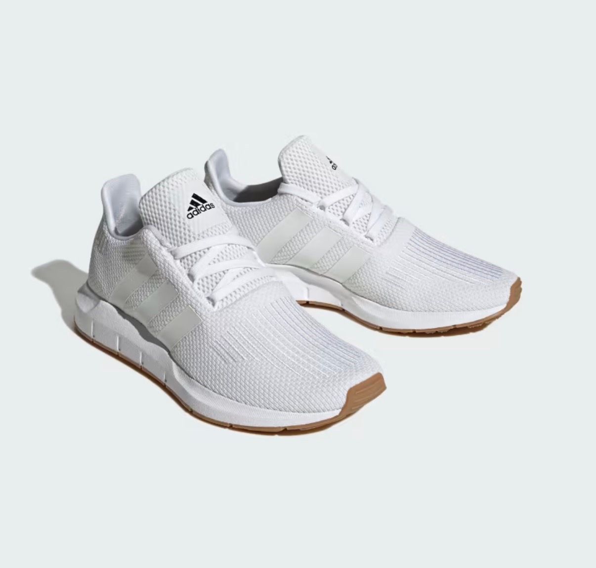 Kids Adidas White Sz 4.5 Sneakers Adidas Swift Run - photo 5