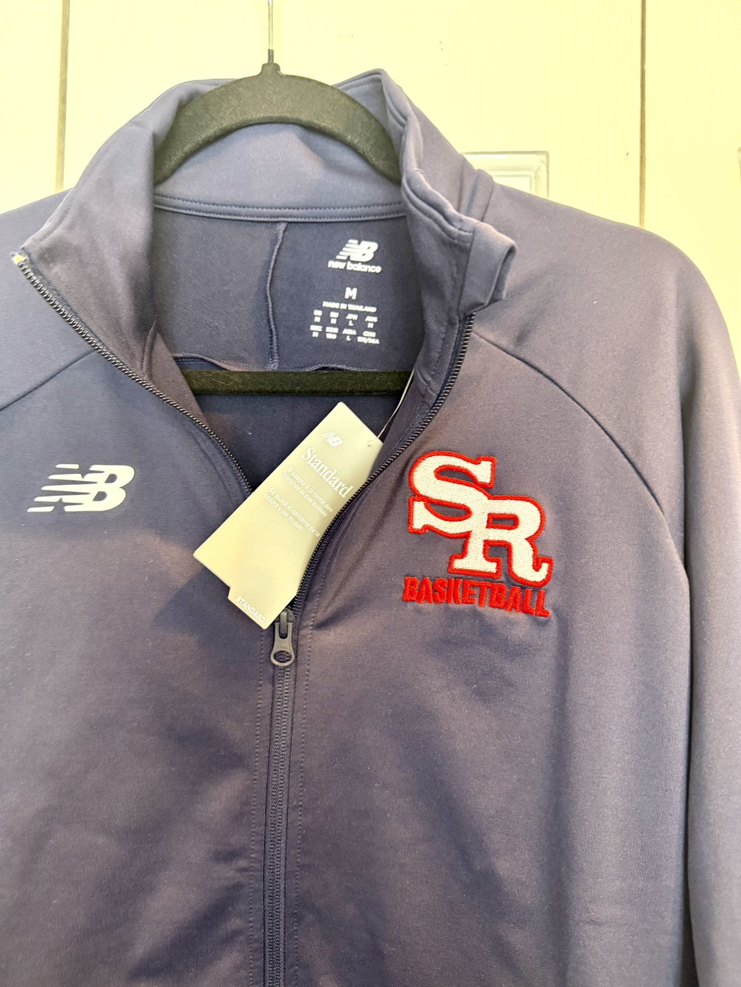 New! Men’s Medium St. Rita Baseball Zip-up $25 - photo 3