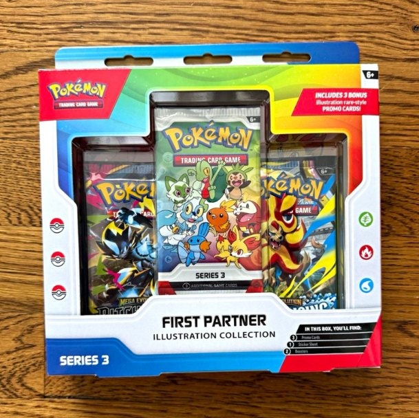 Pokémon First Partner Illustration Series 3