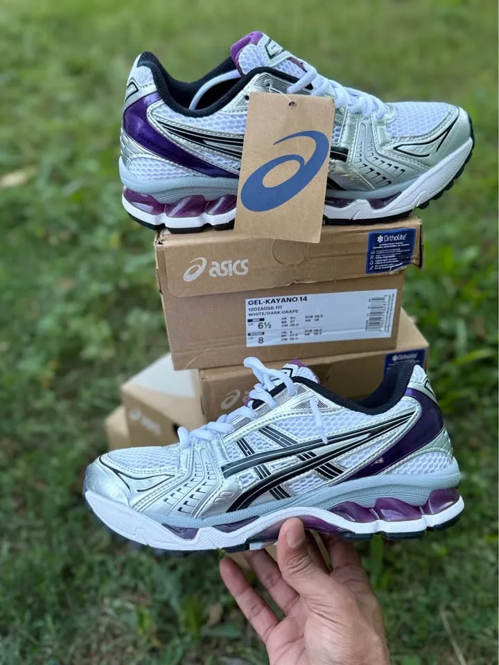 Asics Kayano 14 Silver grape image indicator(2)