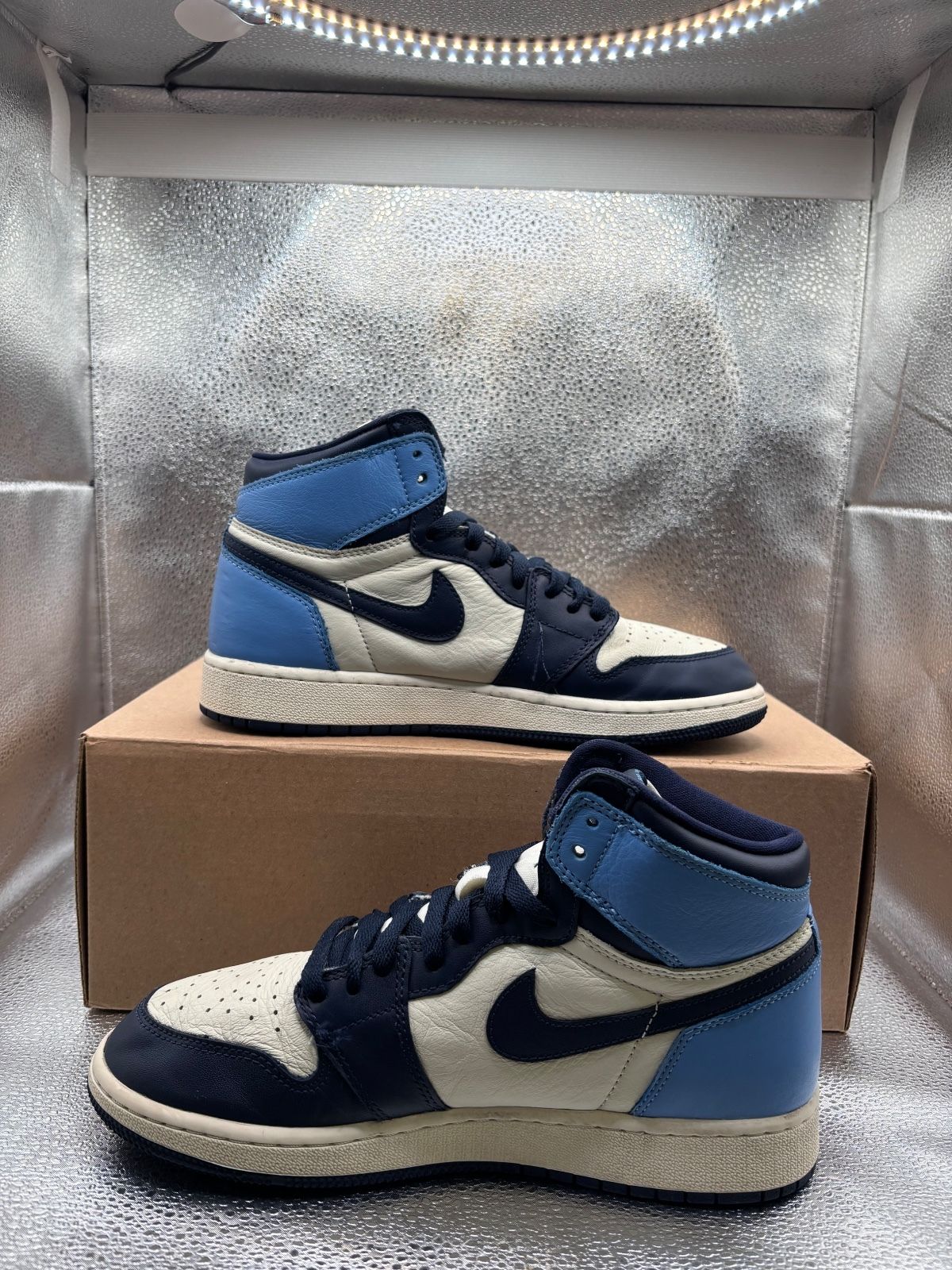 Air Jordan 1 Retro High OG 'Obsidian GS - photo 5