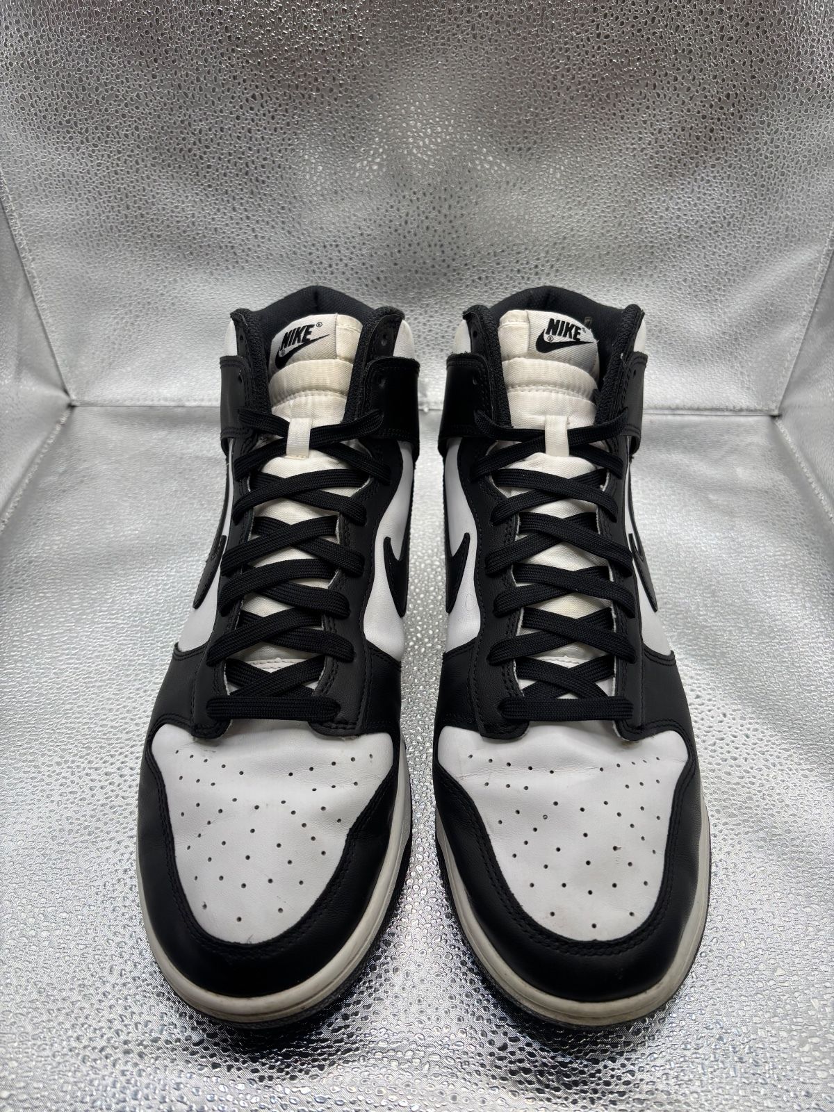 Nike dunk high black white - photo 2