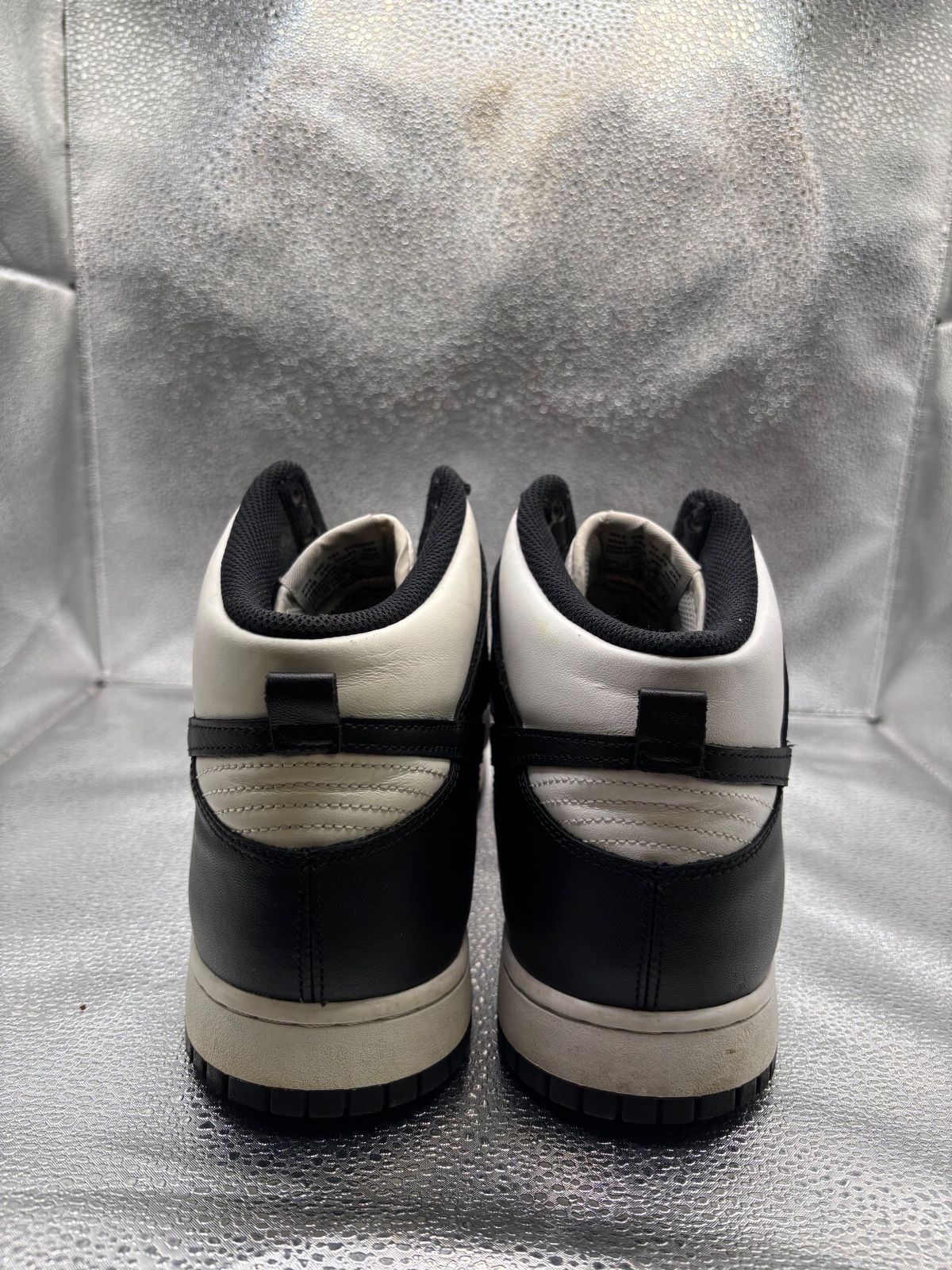 Nike dunk high black white - photo 4