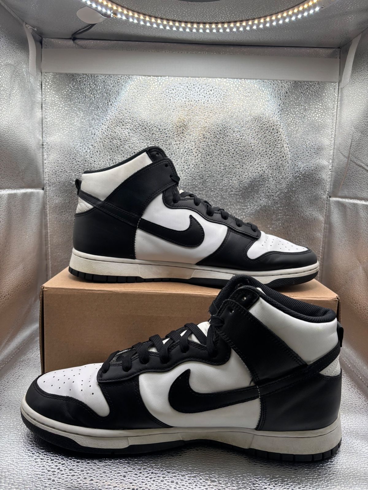 Nike dunk high black white - photo 5
