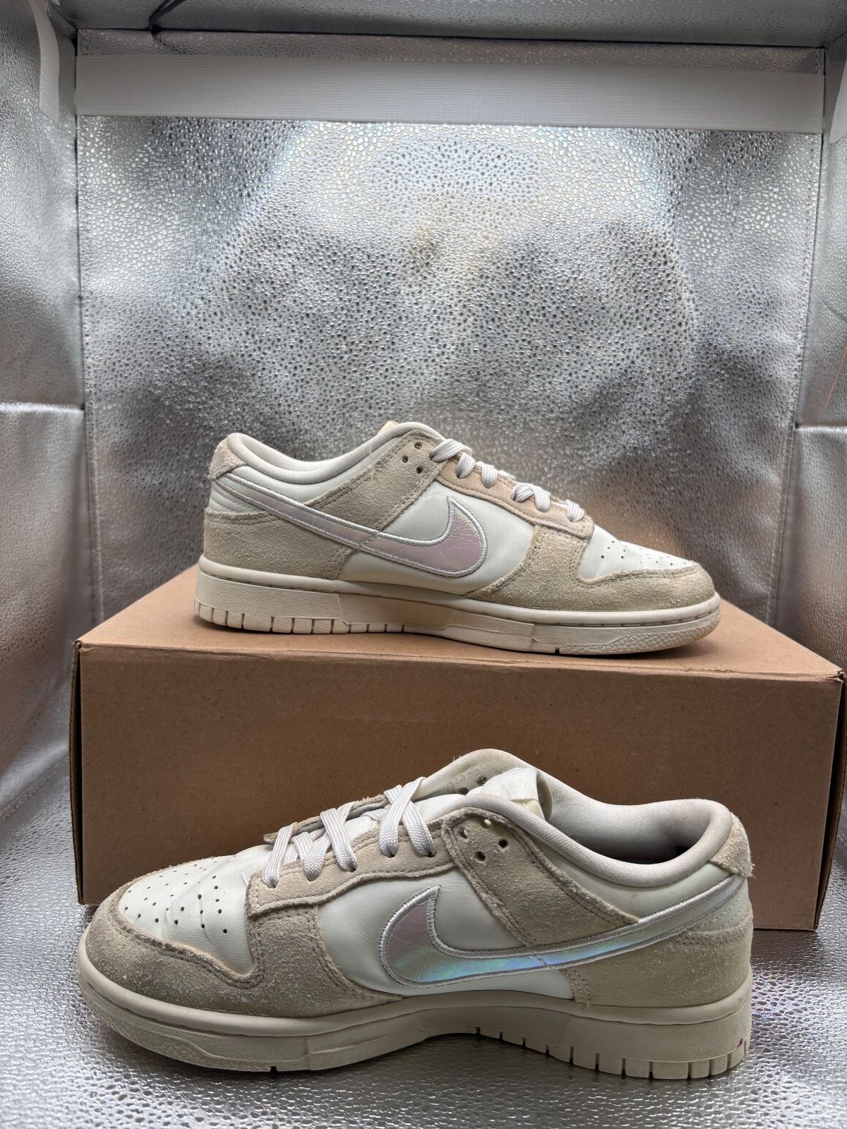 Nike Dunk Low Sail Iridescent Swoosh - photo 5