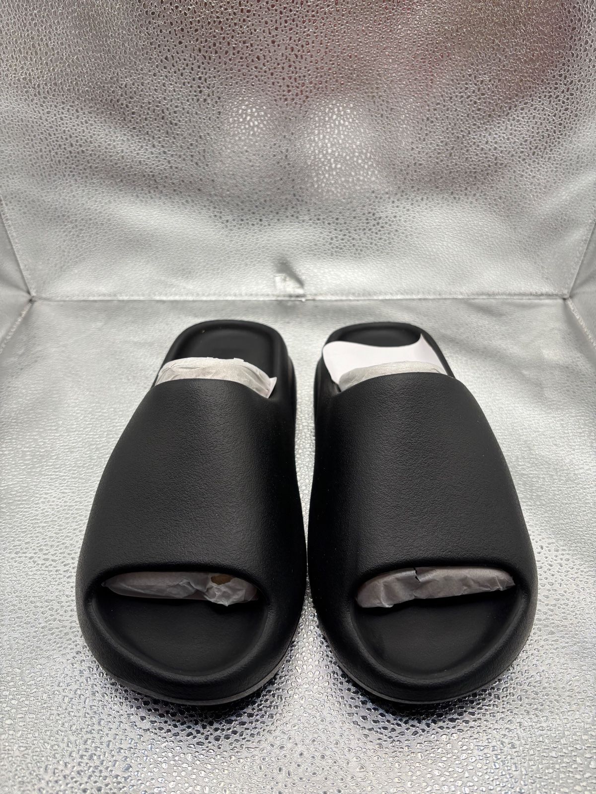 YS-01 black yeezy slide - photo 2