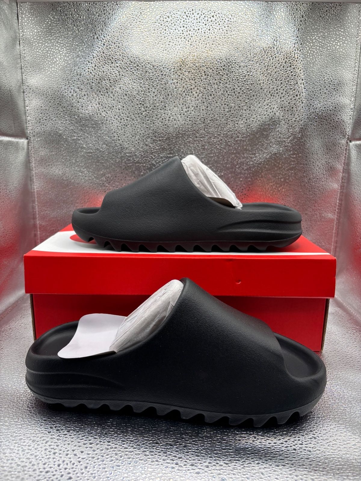 YS-01 black yeezy slide - photo 5