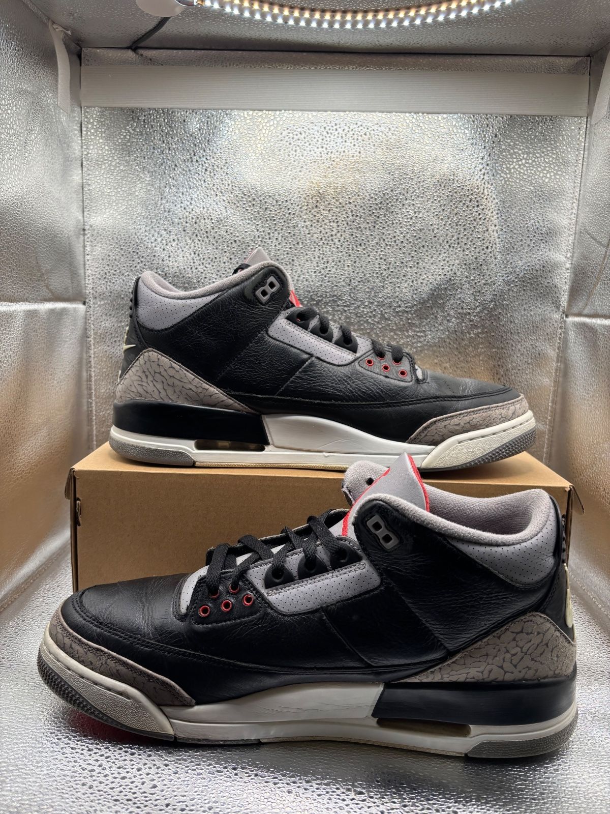Air Jordan 3 retro black cement 2024 - photo 5