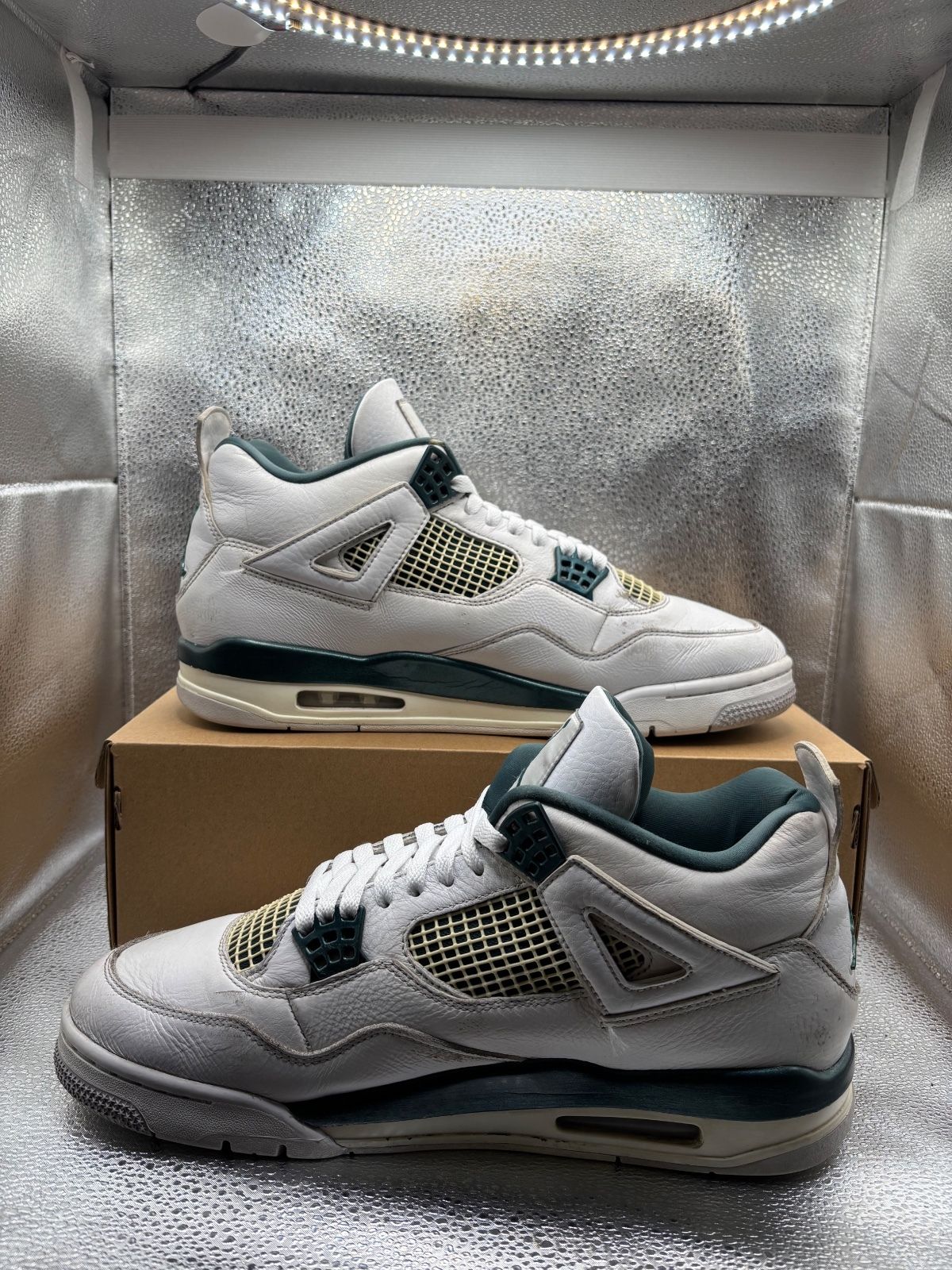 Air Jordan 4 retro oxidized green - photo 5