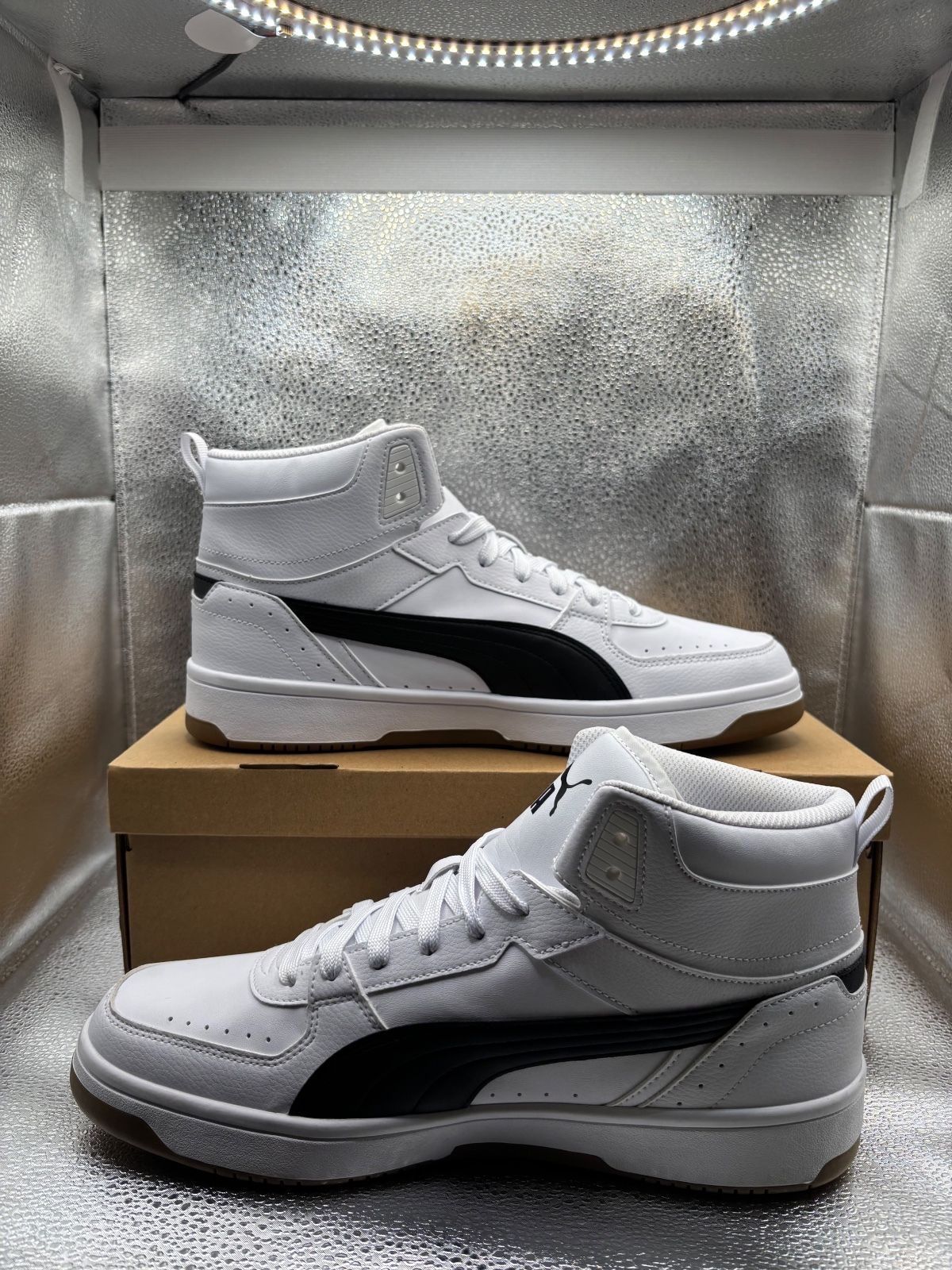 Puma Men's Rebound Joy High-Top Sneakers - photo 5