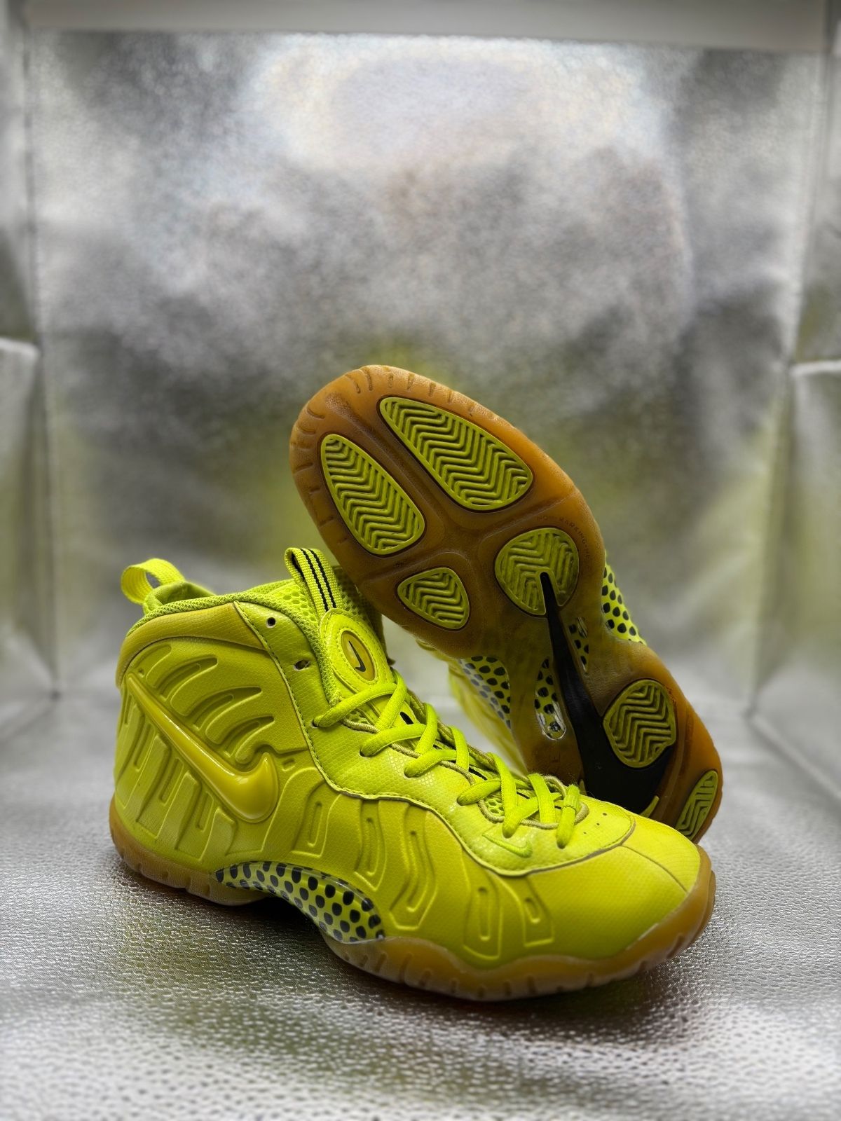 Nike Little Posite Pro One GS "Volt"