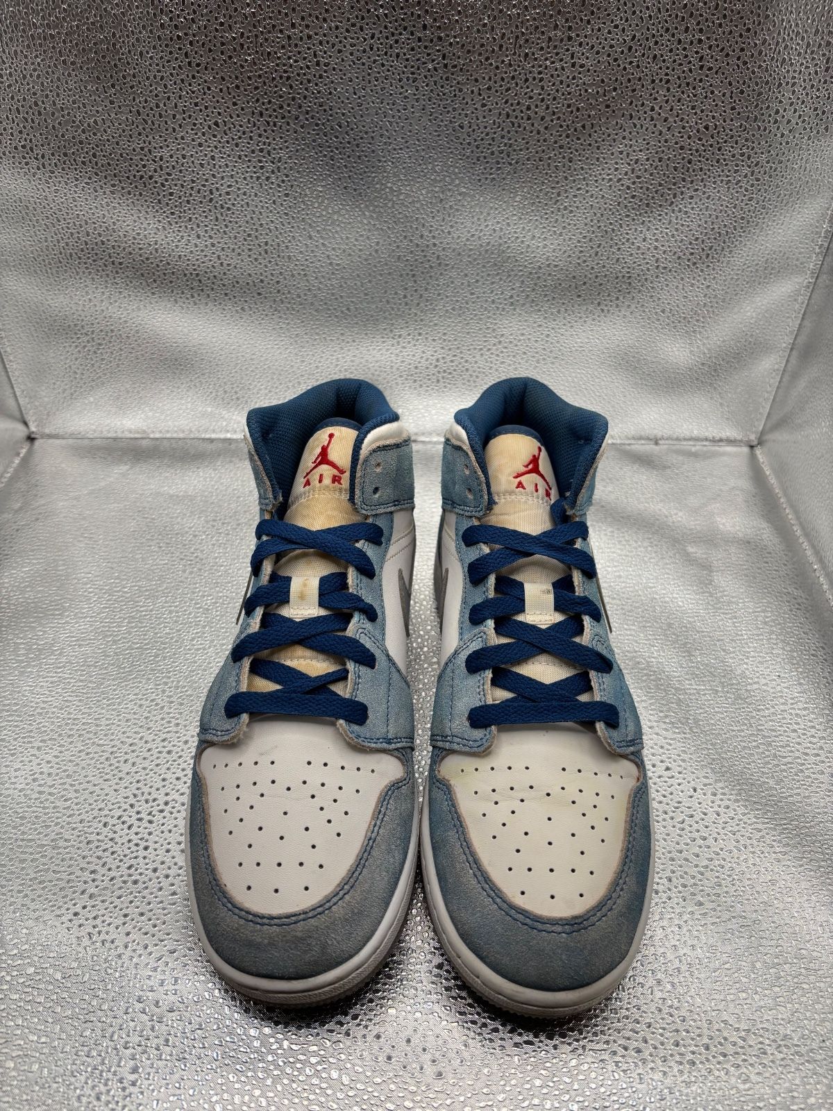 Air Jordan 1 Mid SE "French Blue GS" - photo 2