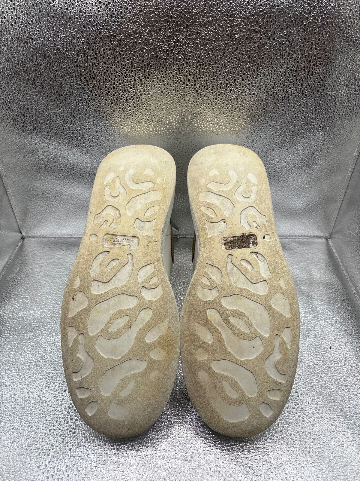 Alexander McQueen Oversized Sneaker white gold - photo 3