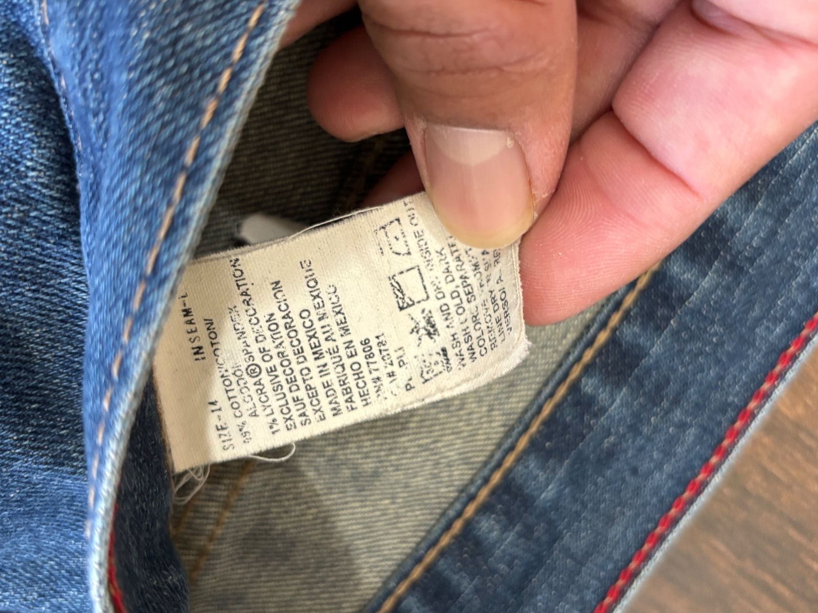 Y2K Tommy Hilfiger women's low-rise flare denim jeans - photo 4