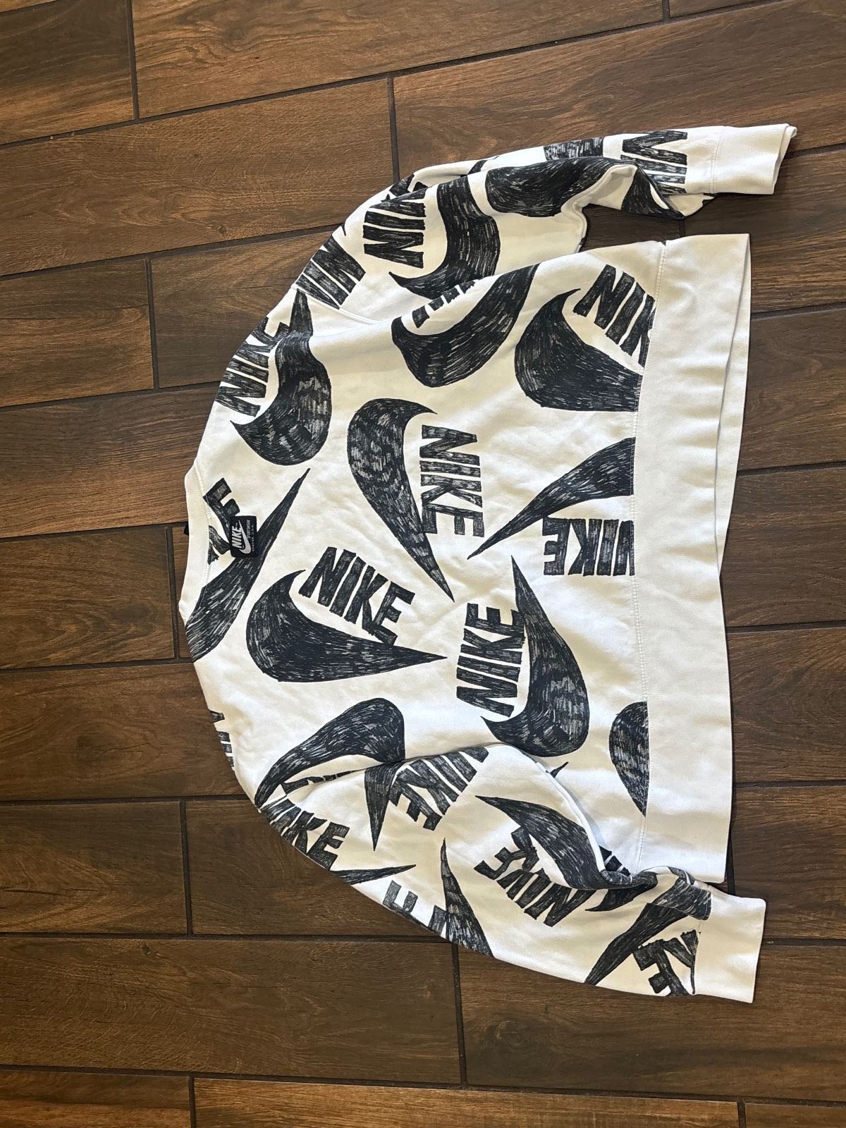 Nike Sportswear Icon Clash Allover Swoosh Print Sweatshirt - photo 5