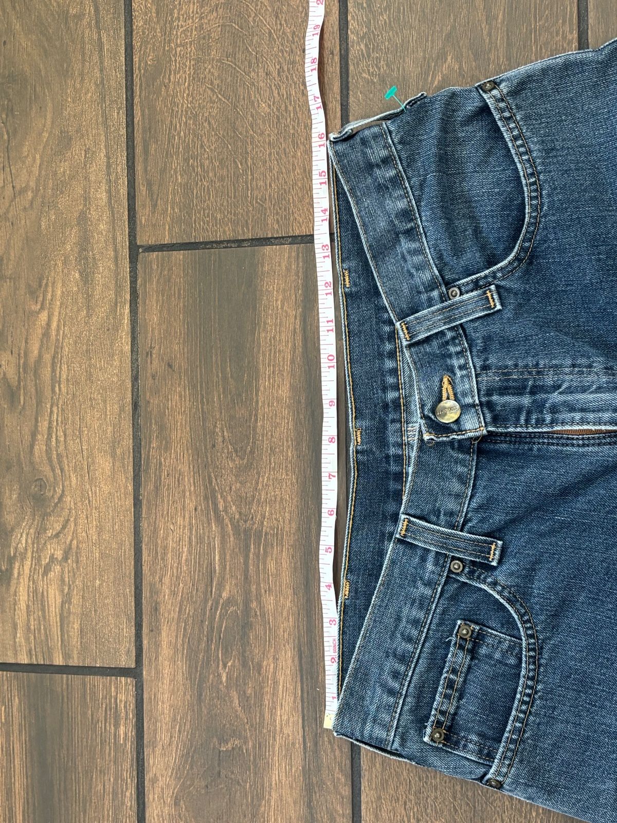 Carhartt Men's Relaxed Fit Straight Leg Blue Denim Jeans - photo 3