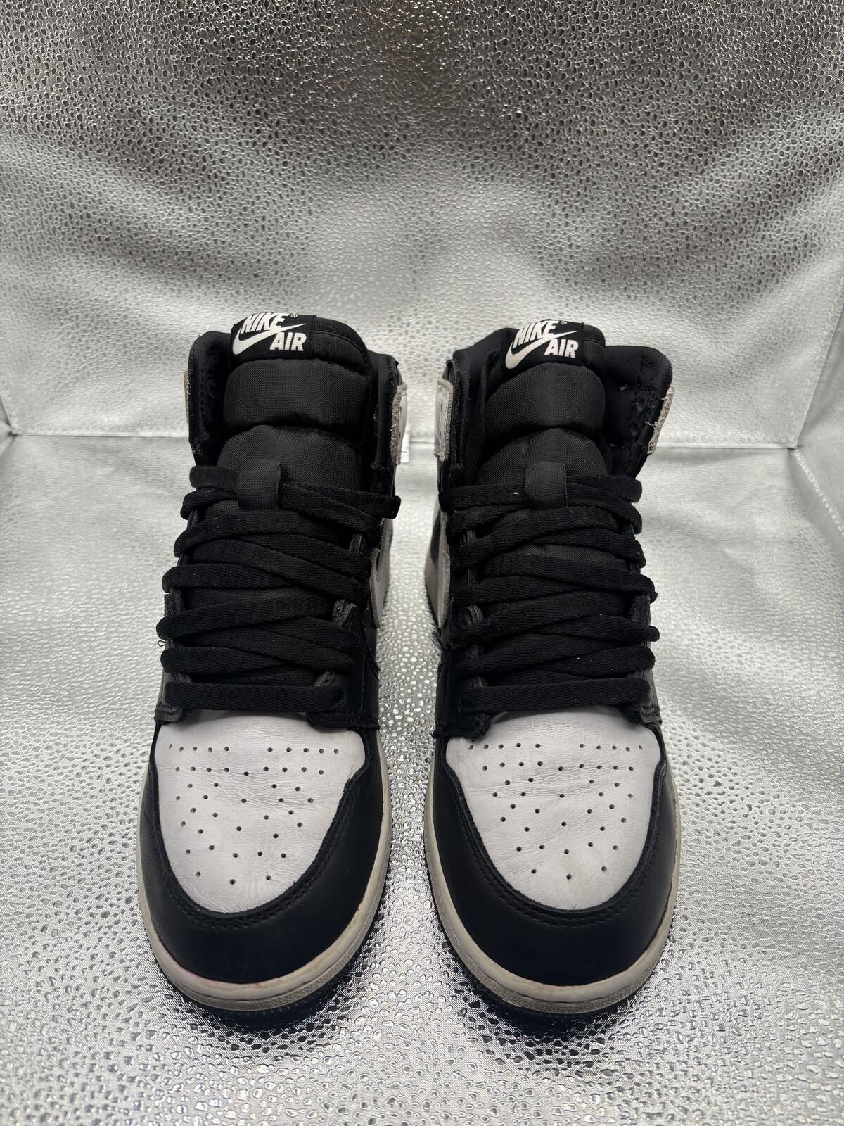 Air Jordan 1 high black white GS - photo 2