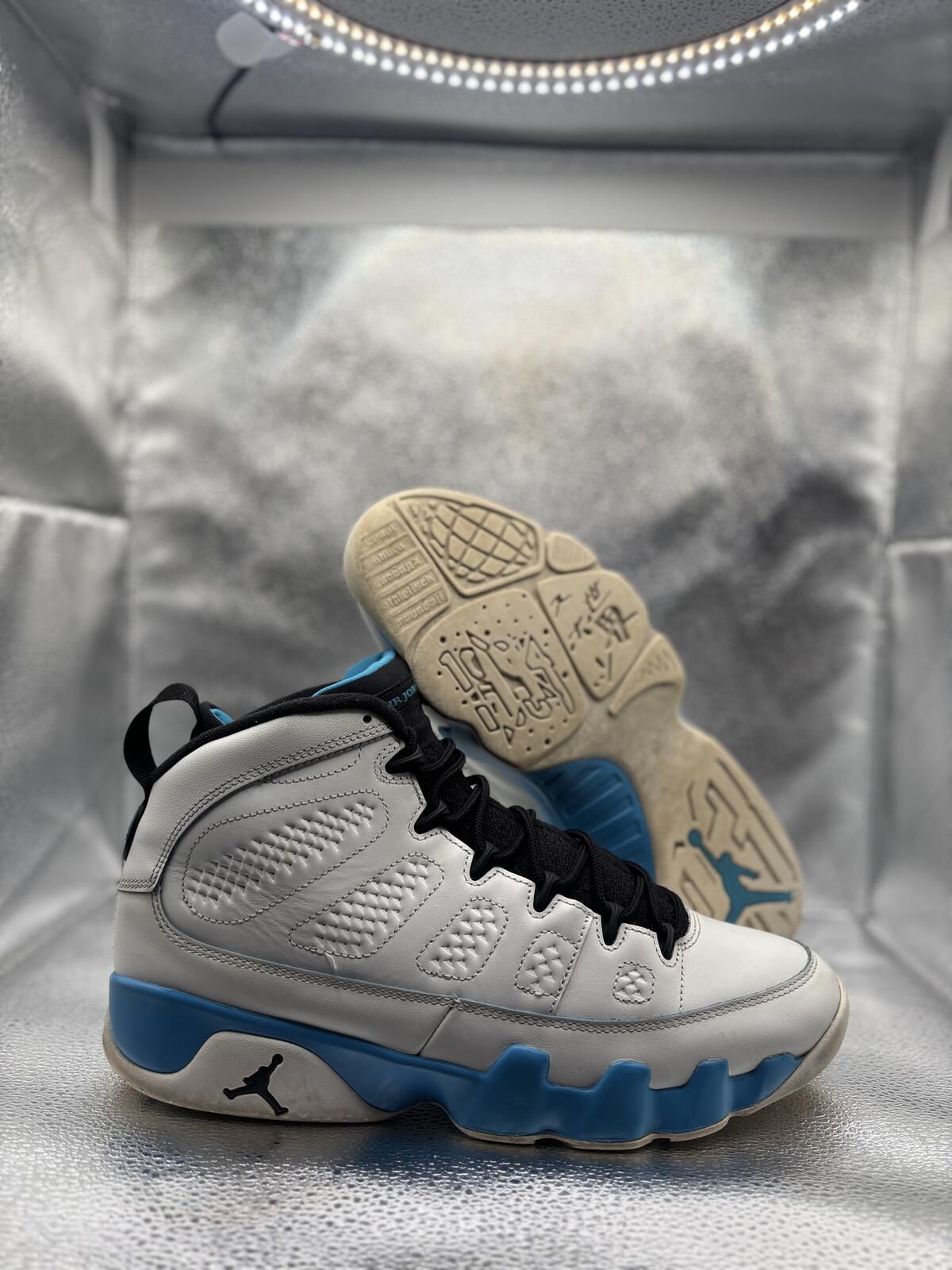 Air Jordan 9 powder blue 2024