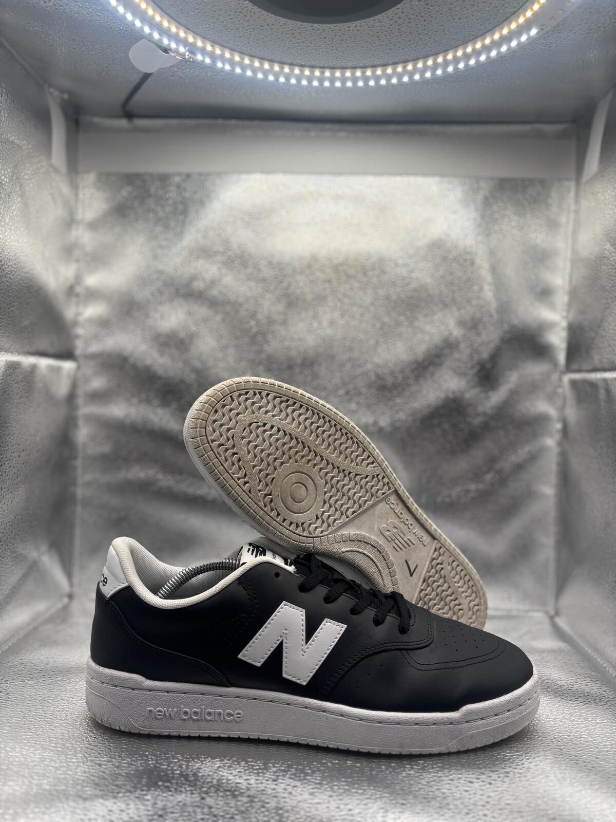 New balance bb80 black white