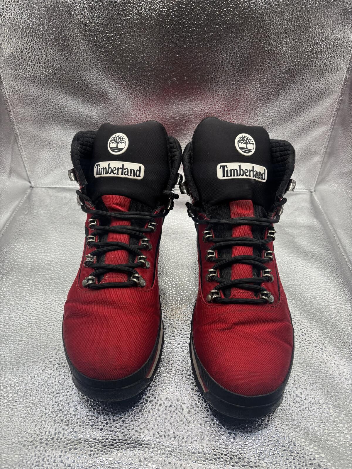 Timberland euro hiker mid jacquard red - photo 2