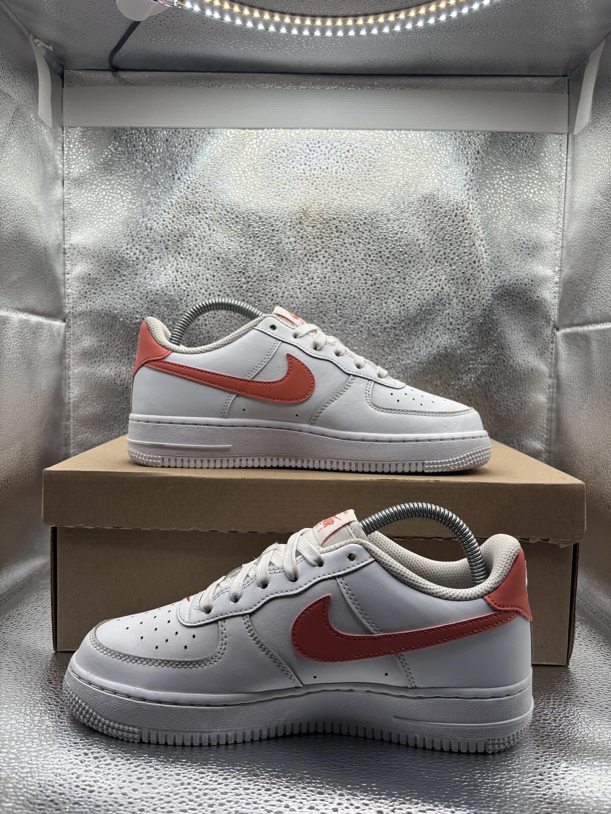 Nike Air Force 1 low white magic ember GS - photo 5