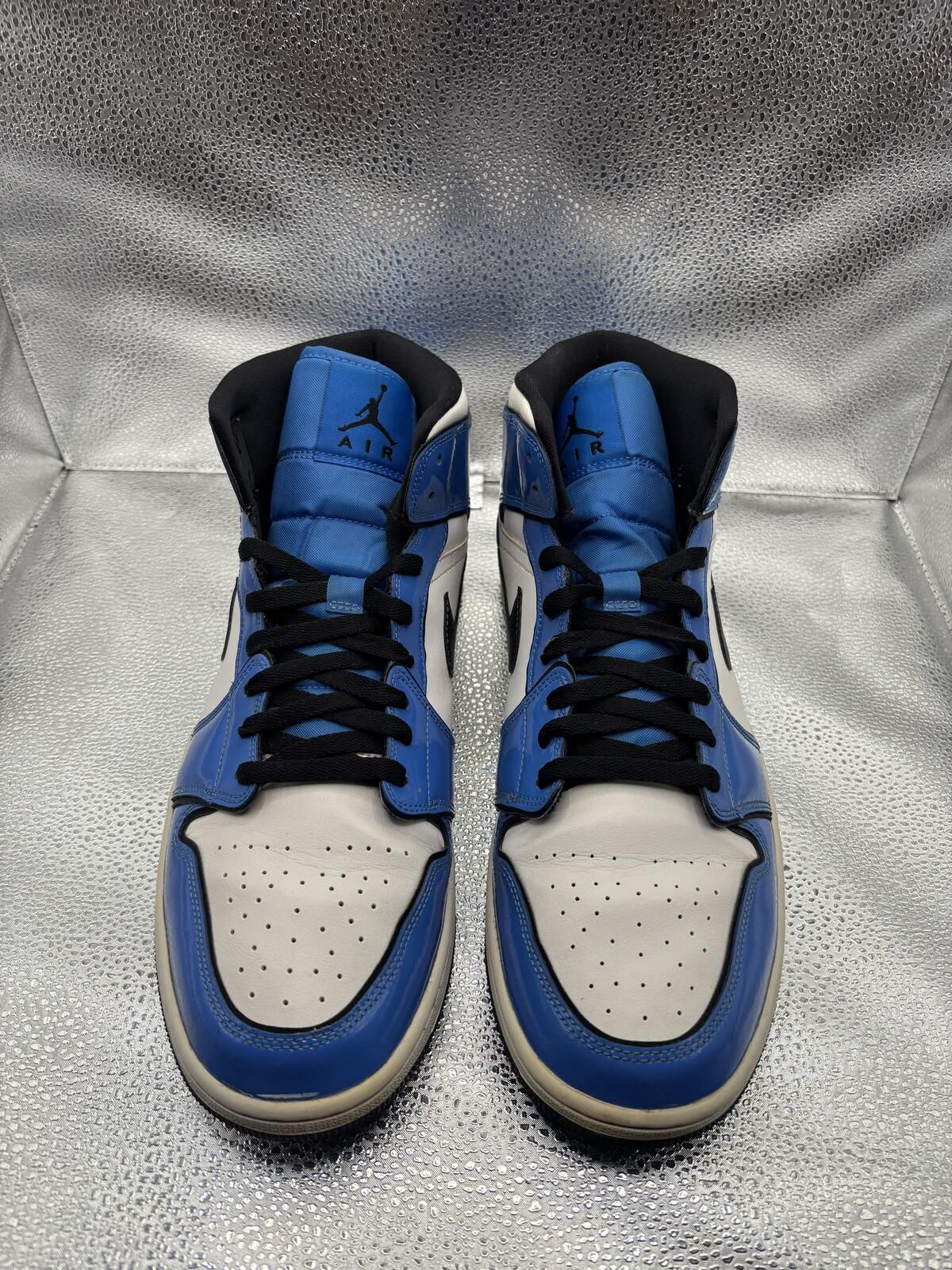 Air Jordan 1 mid signal blue - photo 2
