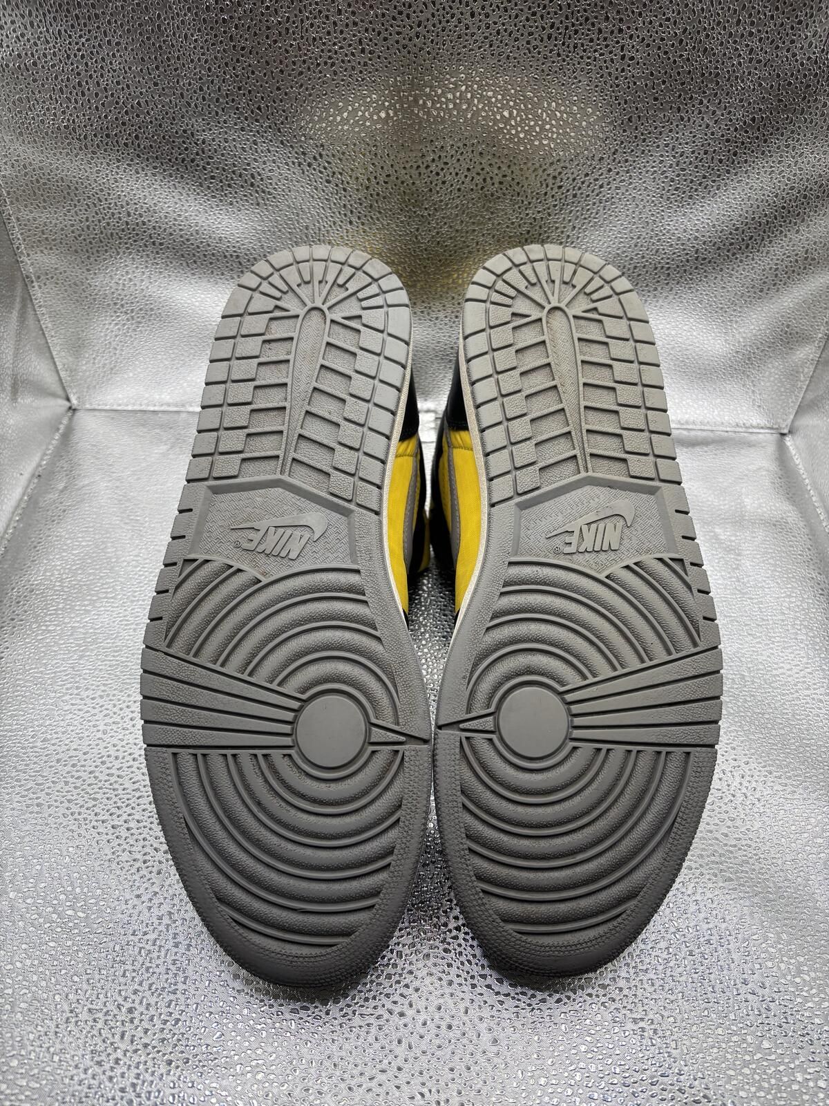 Air Jordan 1 mid black speed yellow - photo 3