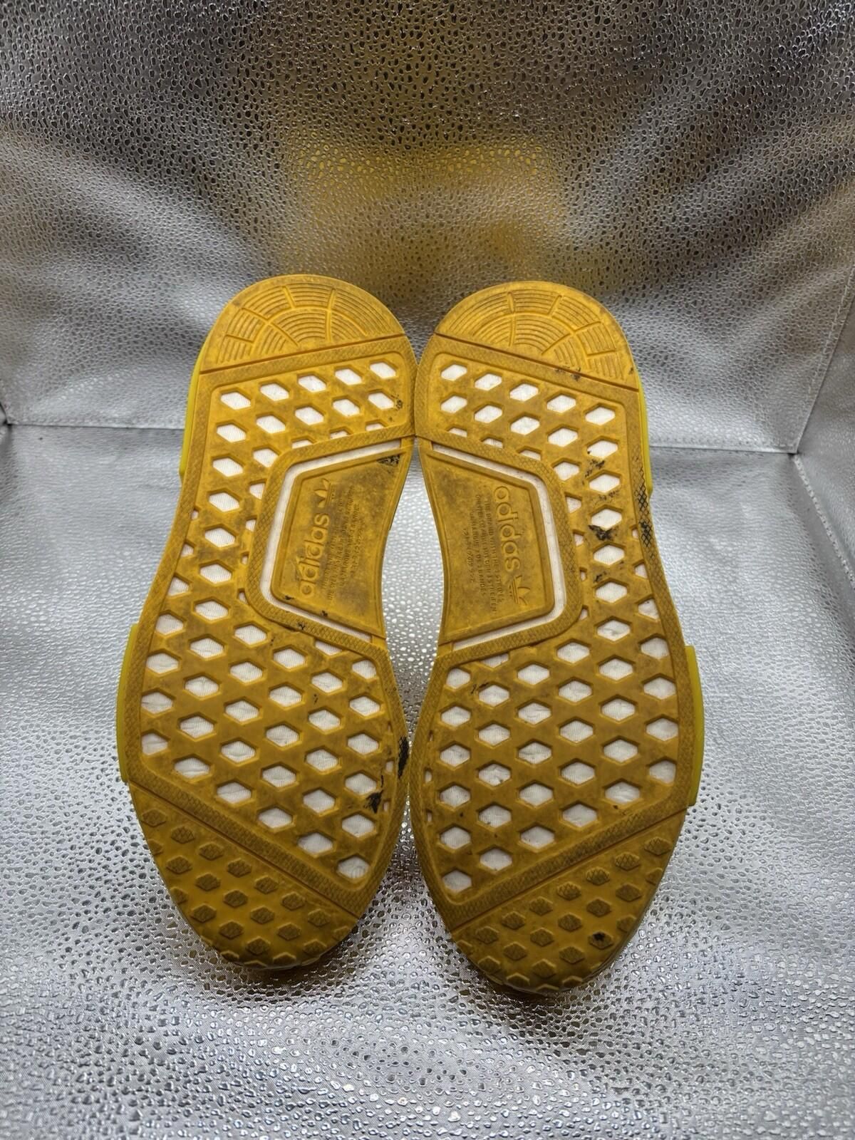 Size 6.5 - Men's Pharrell x adidas NMD Human Race Yellow - photo 3