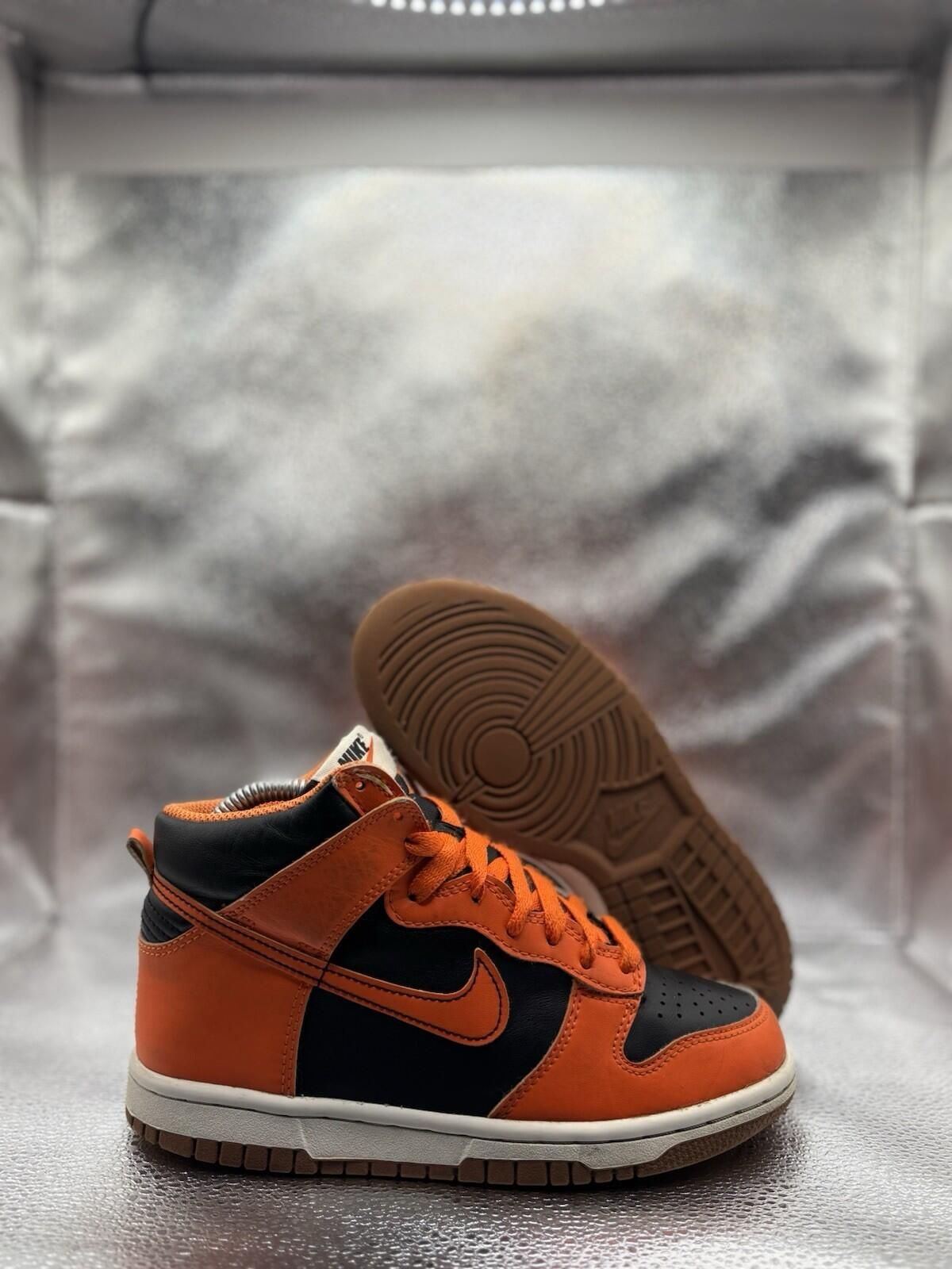 Size 4 (GS) - Nike Dunk High Halloween Pumpkin