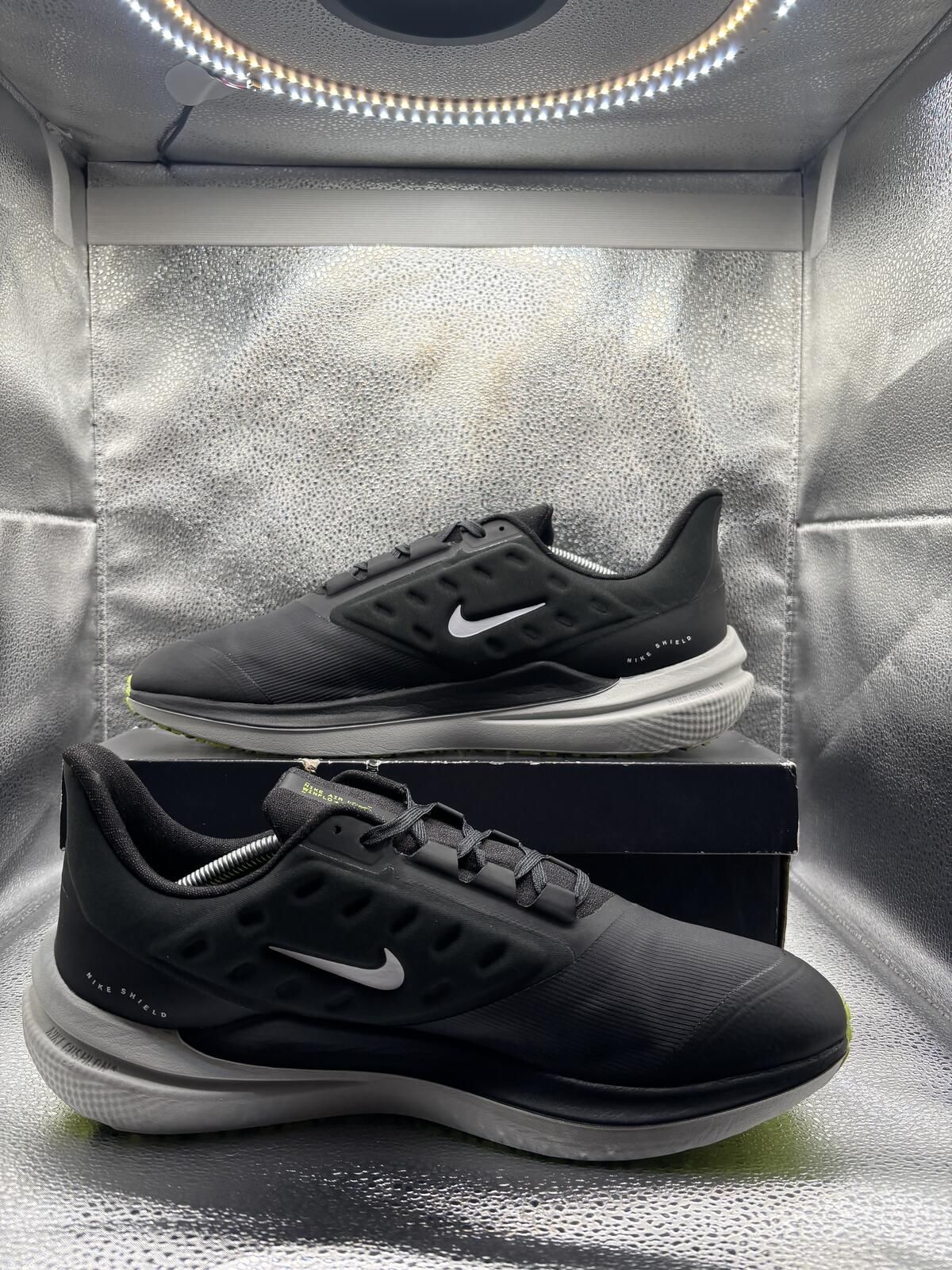 Nike air winflo 9 shield black green - photo 5