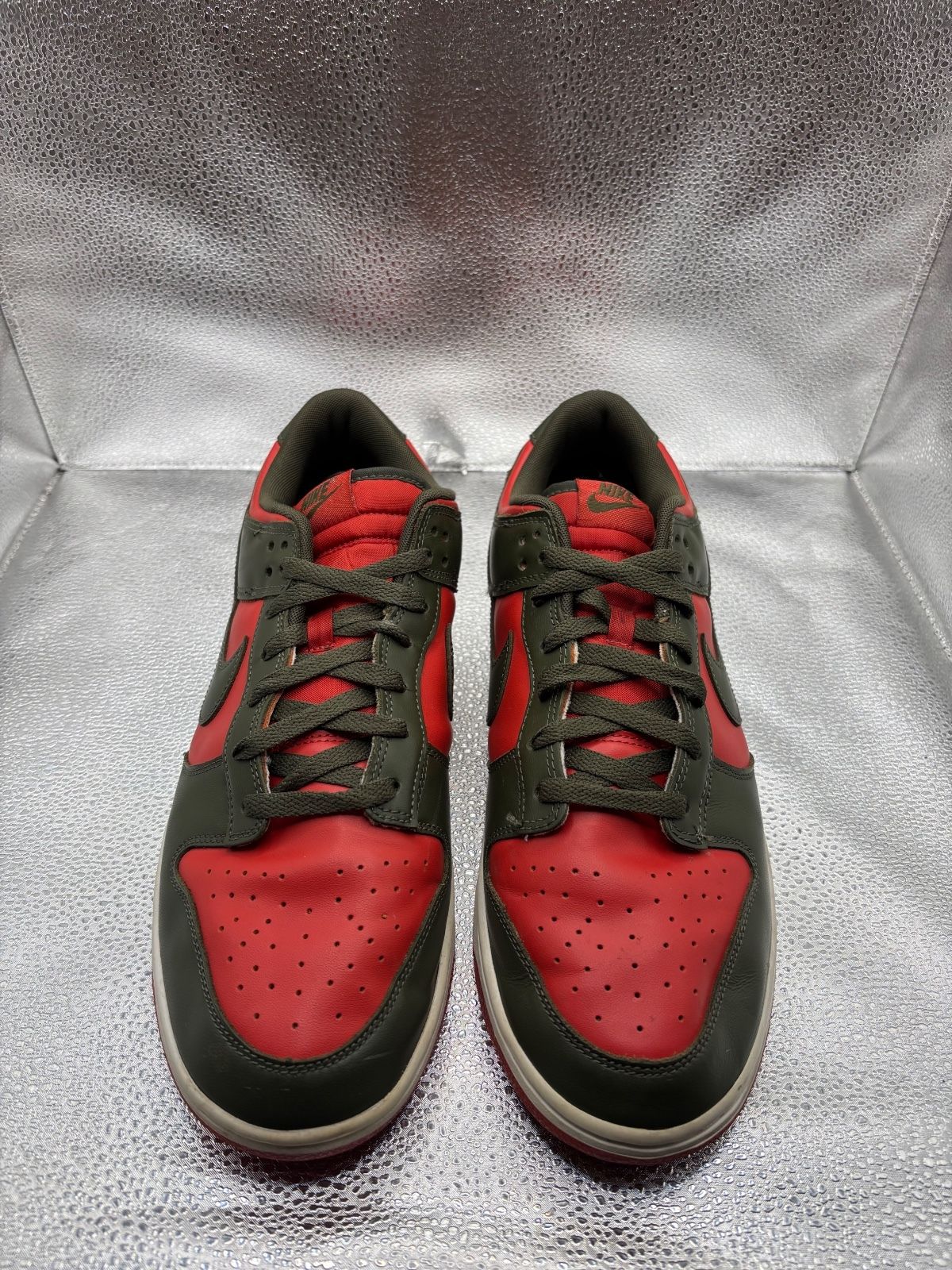 Nike Dunk Low Retro Mystic Red Cargo Khaki - photo 2
