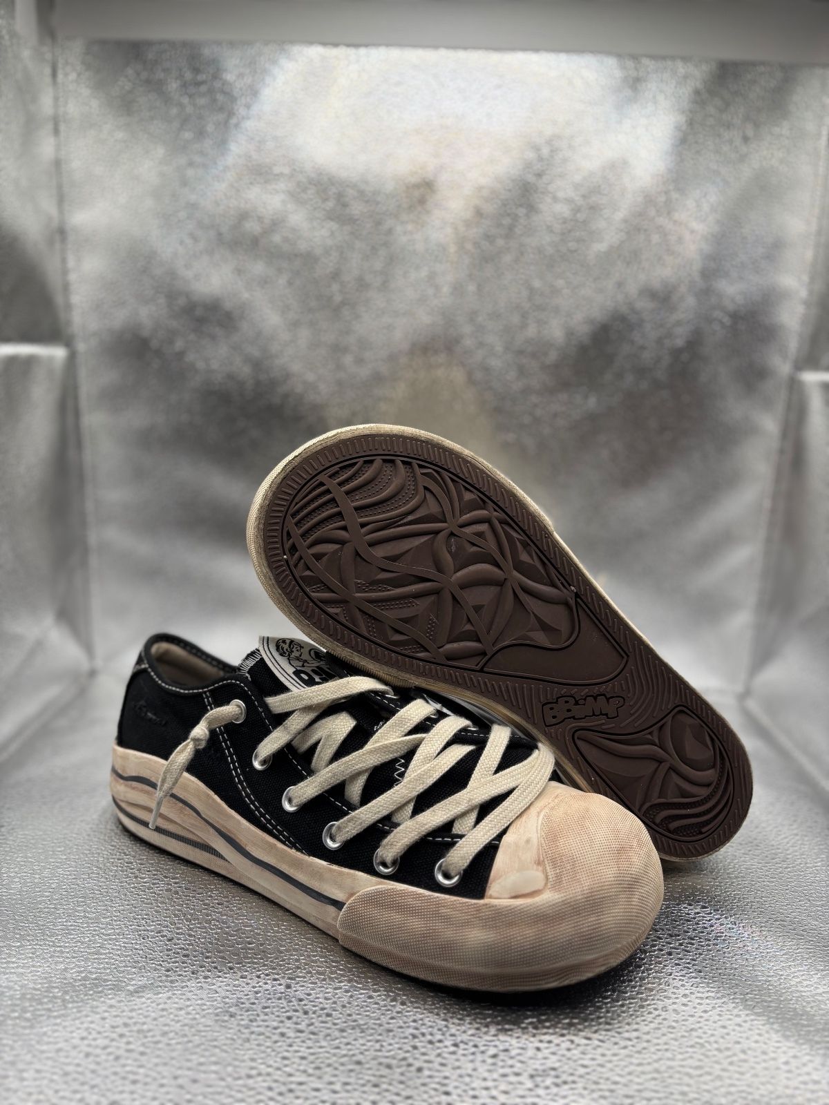BBiMP Twist Canvas Sneaker in Black